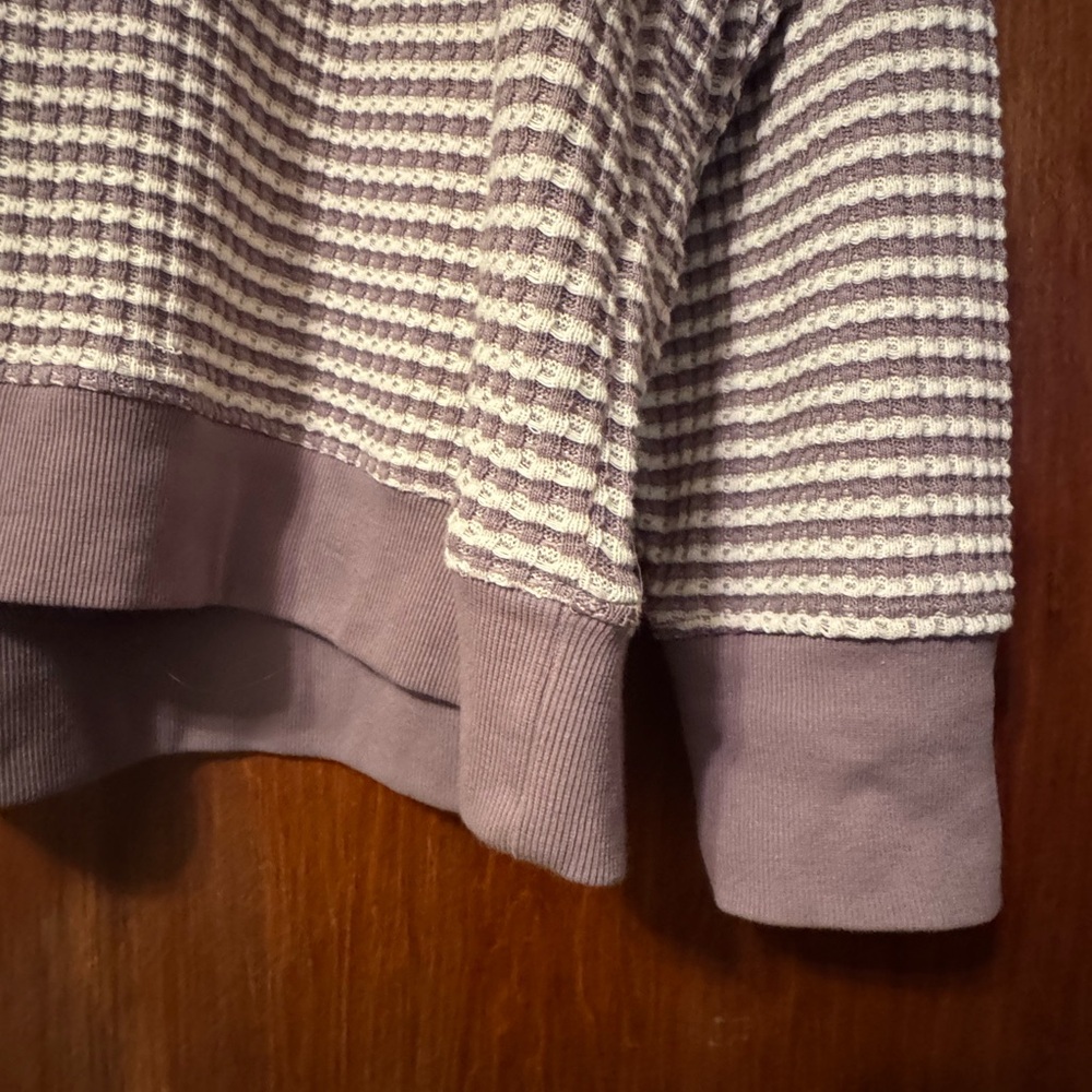 Maurice’s Plus Size Mauve Striped Sweater - Size XXL - Picture 3 of 4